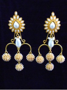 Polki Earrings